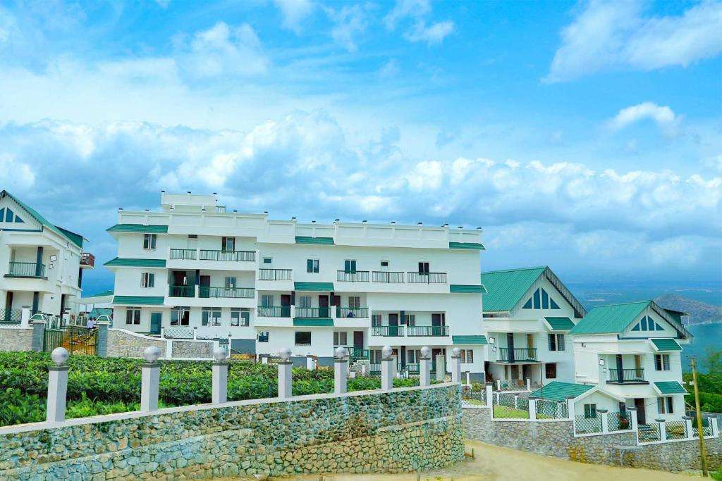 Exterior view of the resort