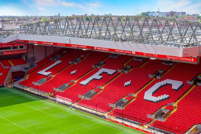 Explore Anfield Stadium in Liverpool
