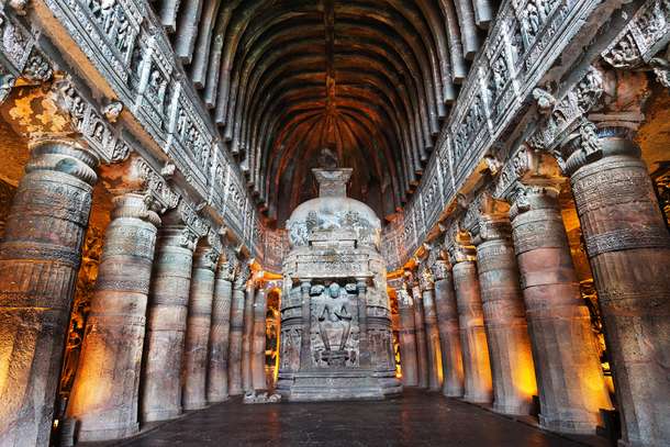 Explore the Ajanta Caves a UNESCO World Heritage Site