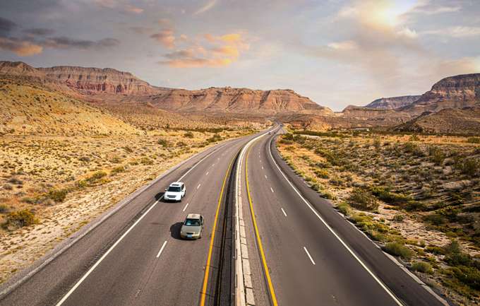 Drive through the scenic highways