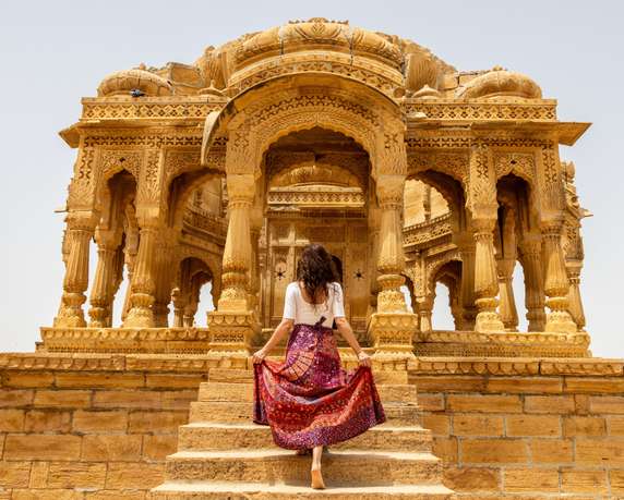 Beautiful Bada Bagh, Jaisalmer