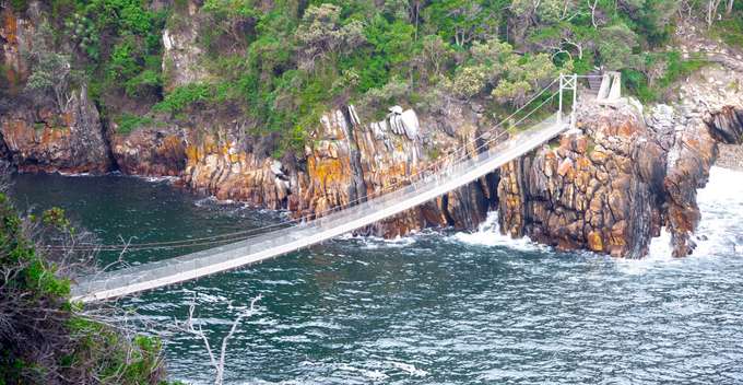 Storm River Suspension Bridge, Tsitsikamma 