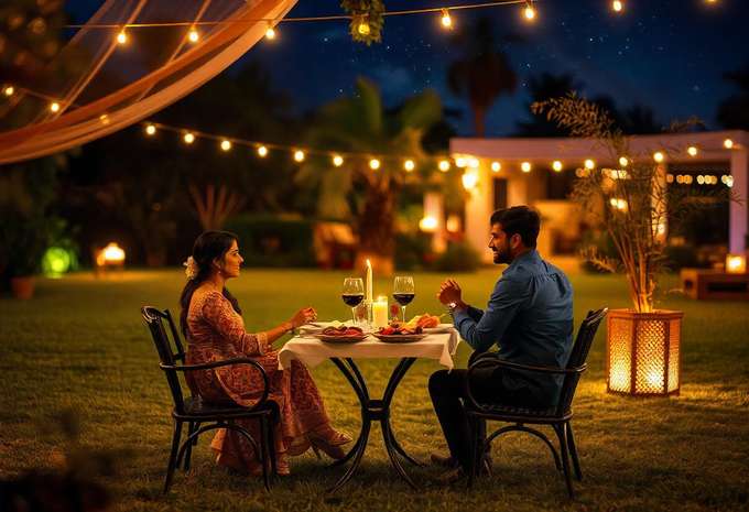 Candlelight Dinner in Manali