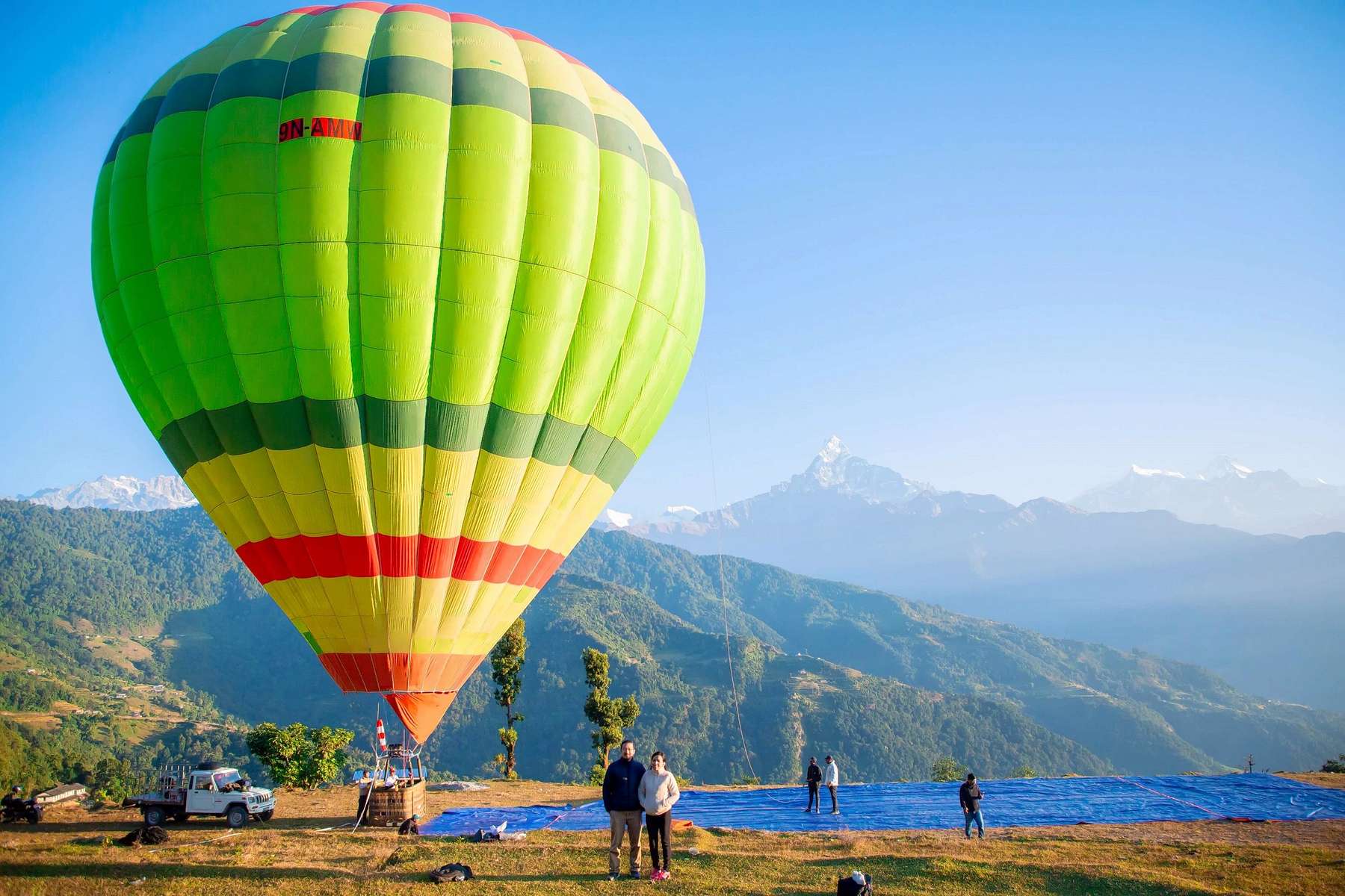Hot Air Ballooning in Nepal Image