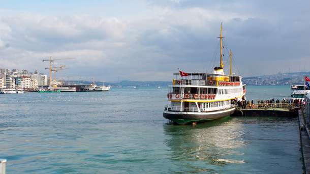 Istanbul to Princess Island Ferry Tickets Book