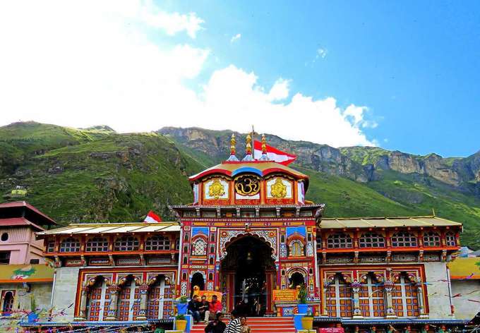 Seek blessings at the sacred Badrinath Temple