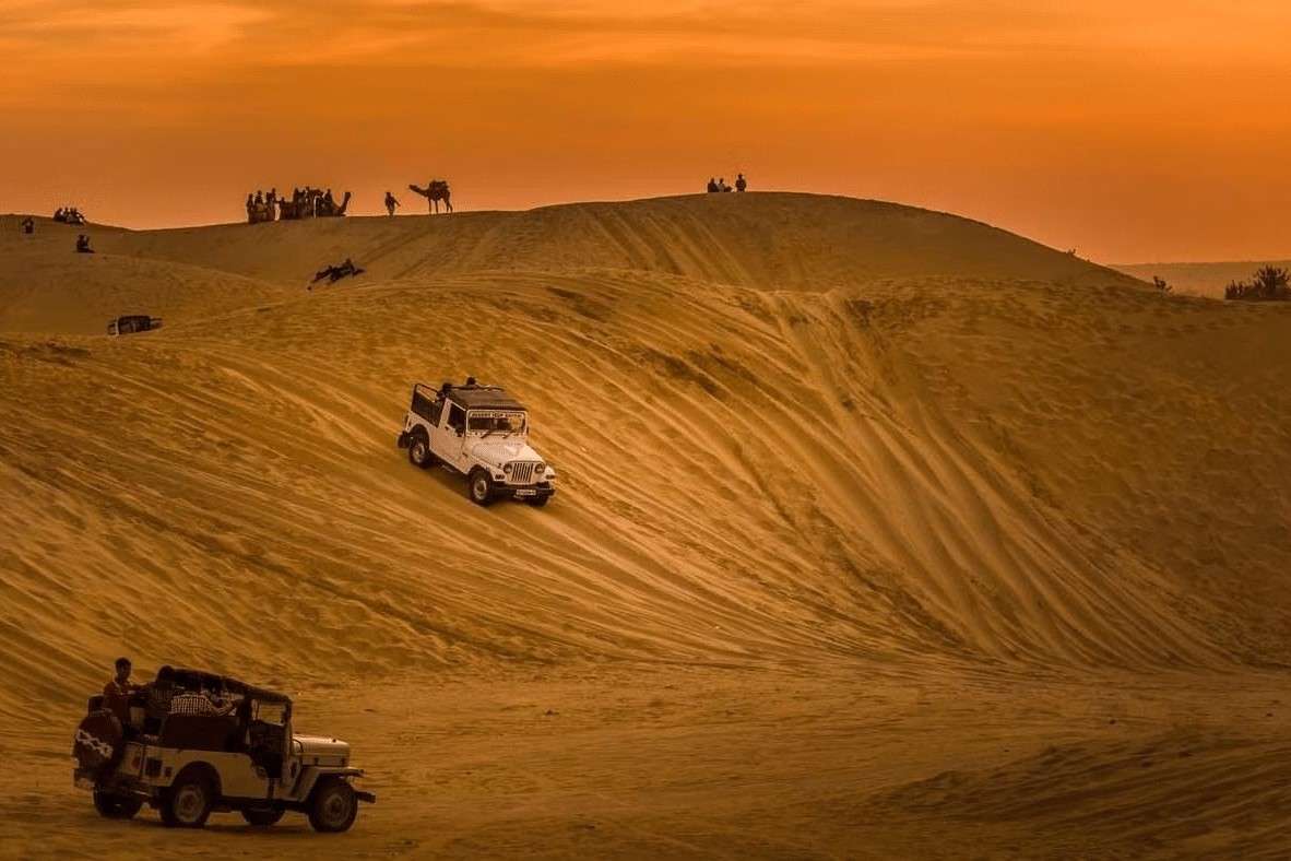 Jeep Safari in Jaisalmer Image