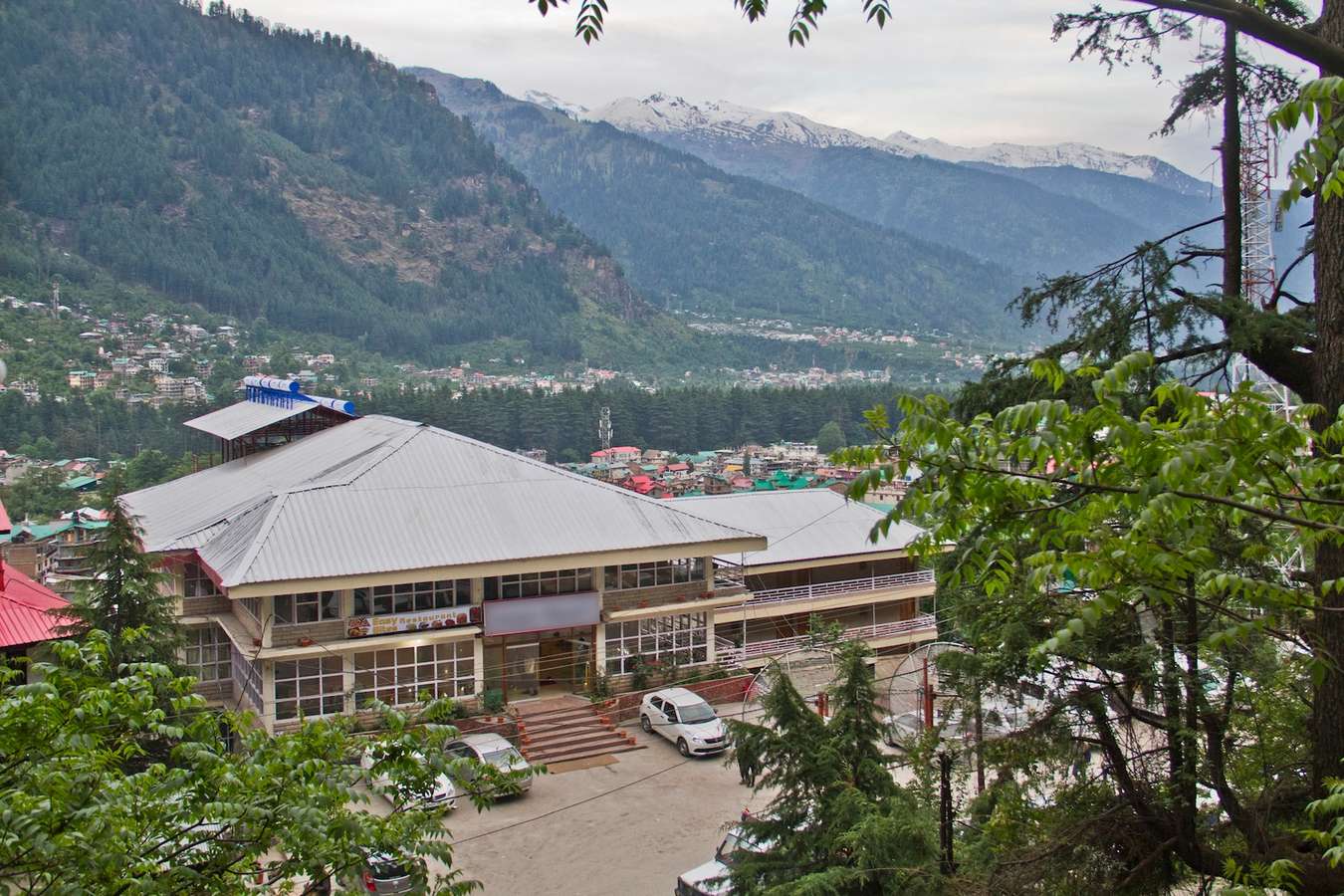 Exterior view of the resort