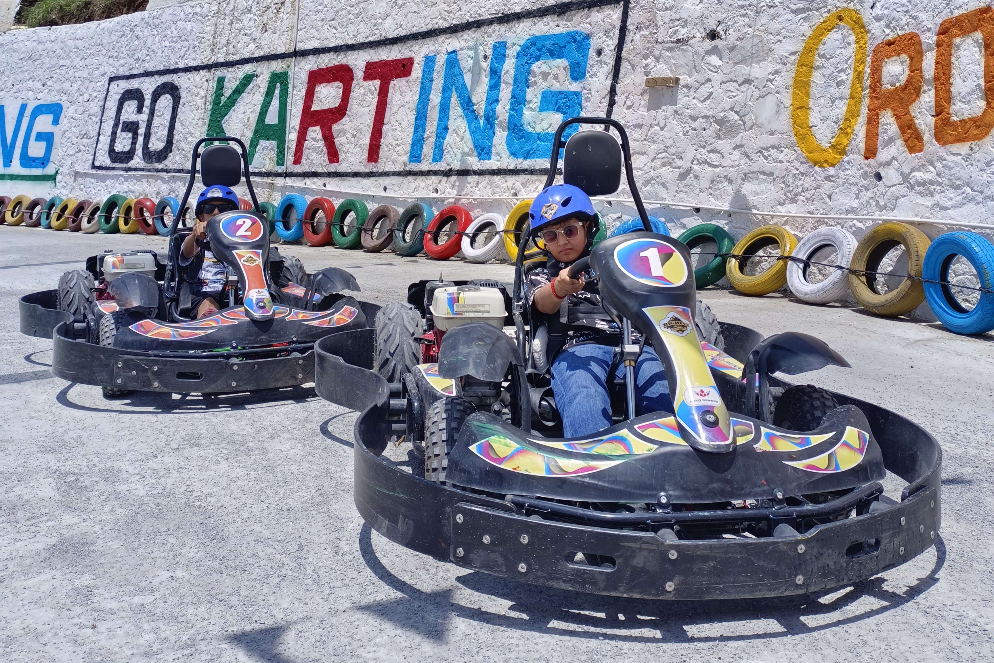 Enjoy go-karting in Suwakholi, Mussoorie