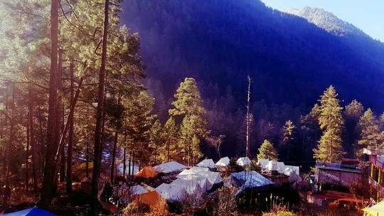 River View Budget Campsite In Chalal Image