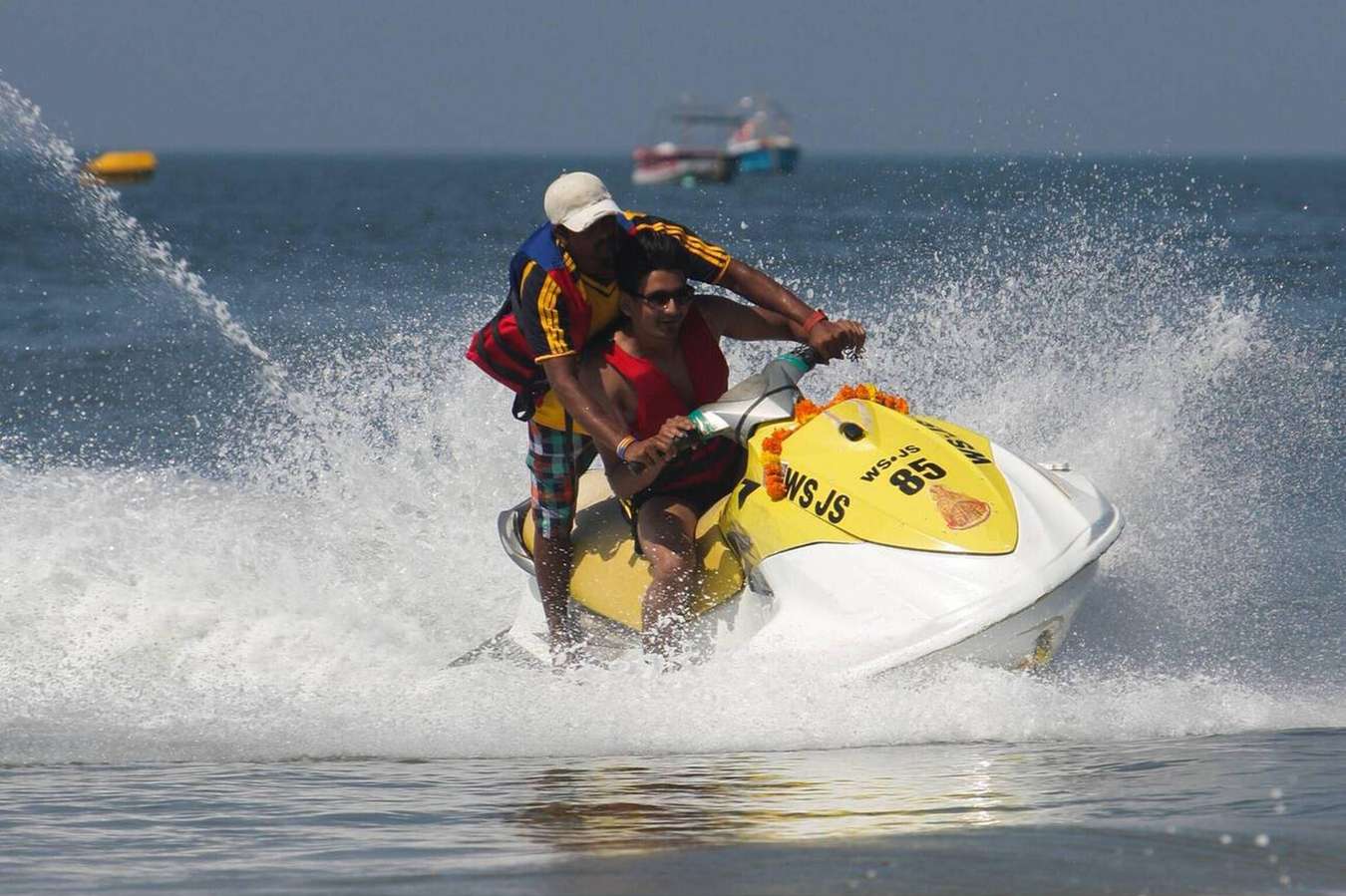 Ride the waves at Calangute Beach on a thrilling jet ski
