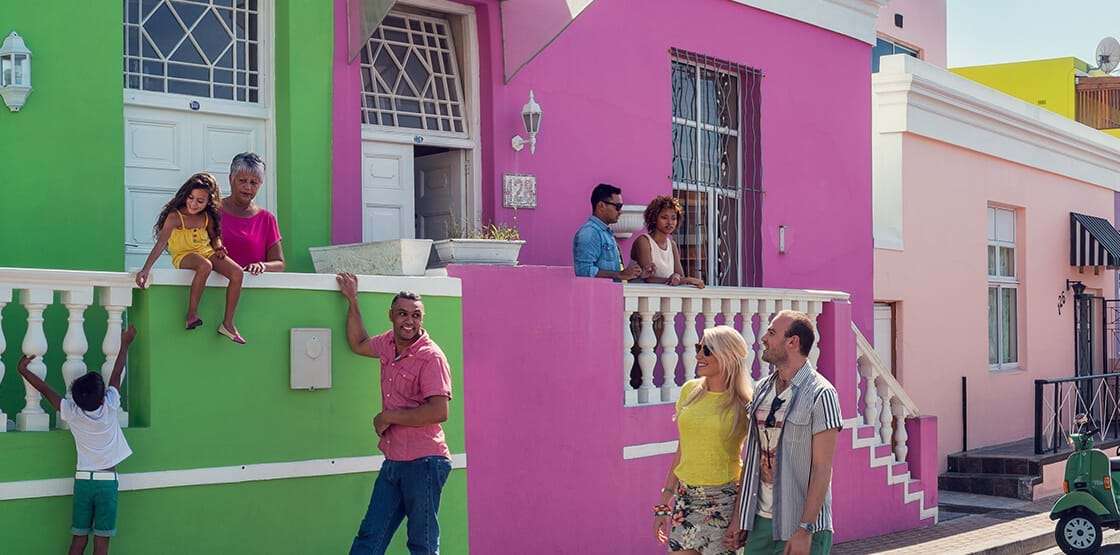 Stroll through the colorful streets of Bo-Kaap