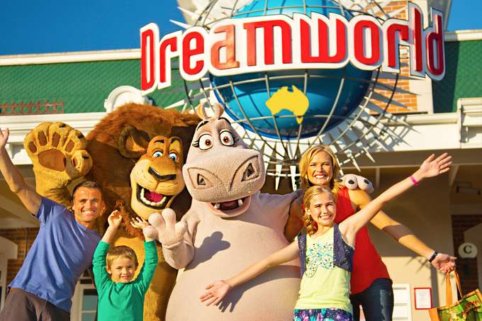 Enjoy a fun-filled day out at Australia's biggest theme park, Dreamworld