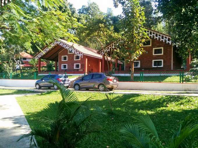 Entrance of the homestay