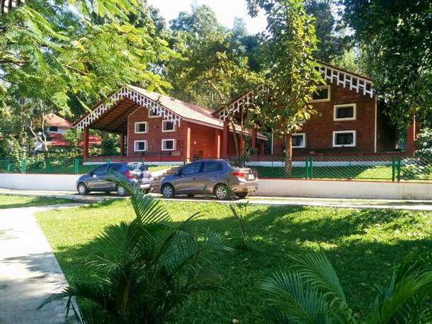 Entrance of the homestay