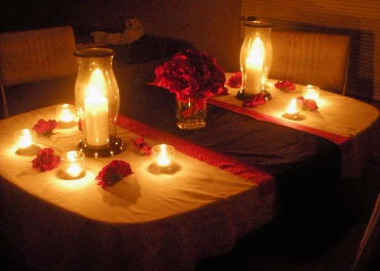 Rooftop Candle Light Dinner in Koramangala, Bangalore Image
