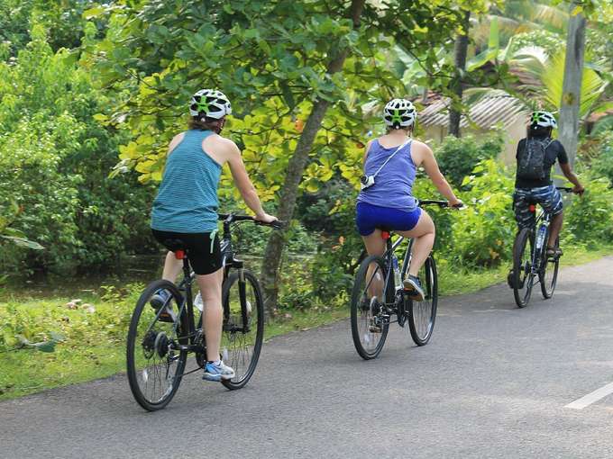 Begin your cycling journey at Ramanagara’s scenic campsite