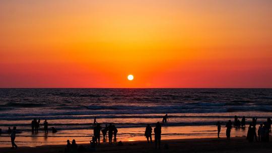 Baga Beach Candle Light Dinner Image