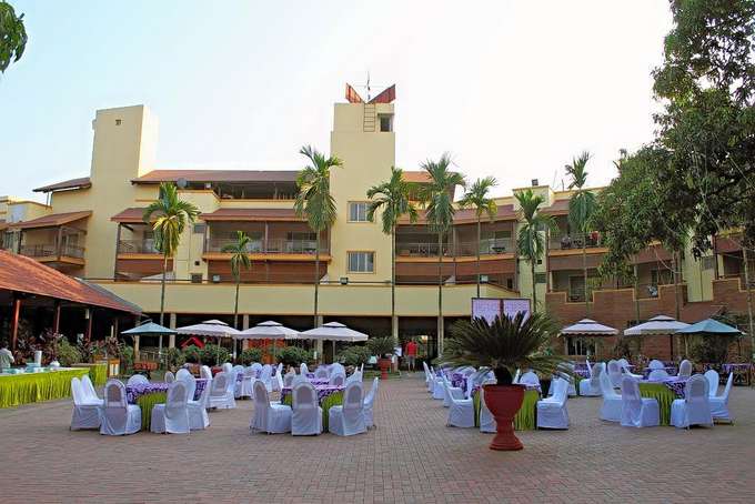 Exterior view of the resort