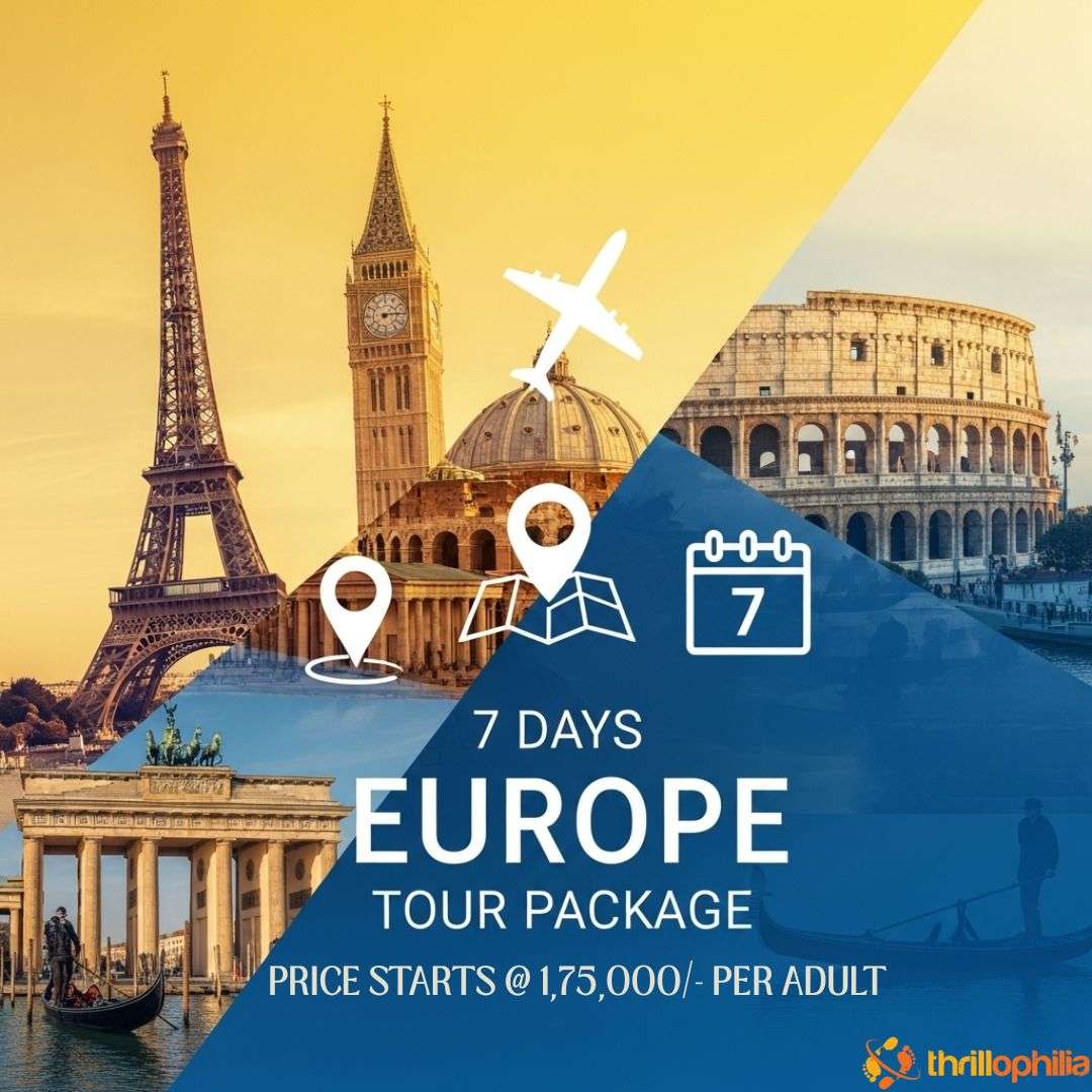 7 Days Europe Tour Package