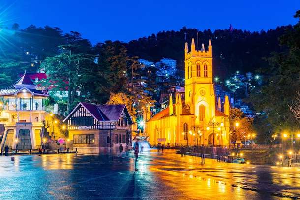 The heart of Shimla