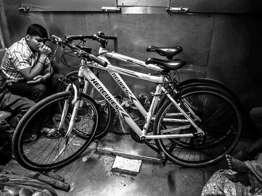 Midnight Cycling Mumbai Image