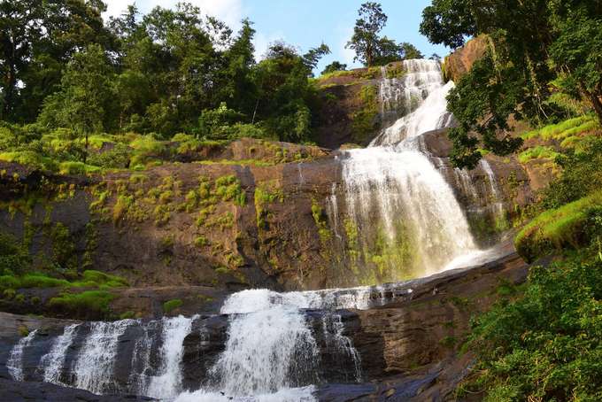 Feel the magic of nature at the cascading Cheeyappara Waterfalls, a true feast for the senses