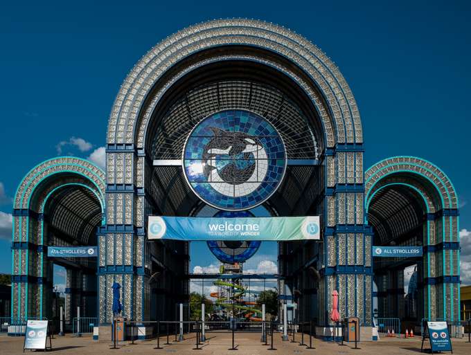 Visit SeaWorld San Antonio and ride various marine themed rides