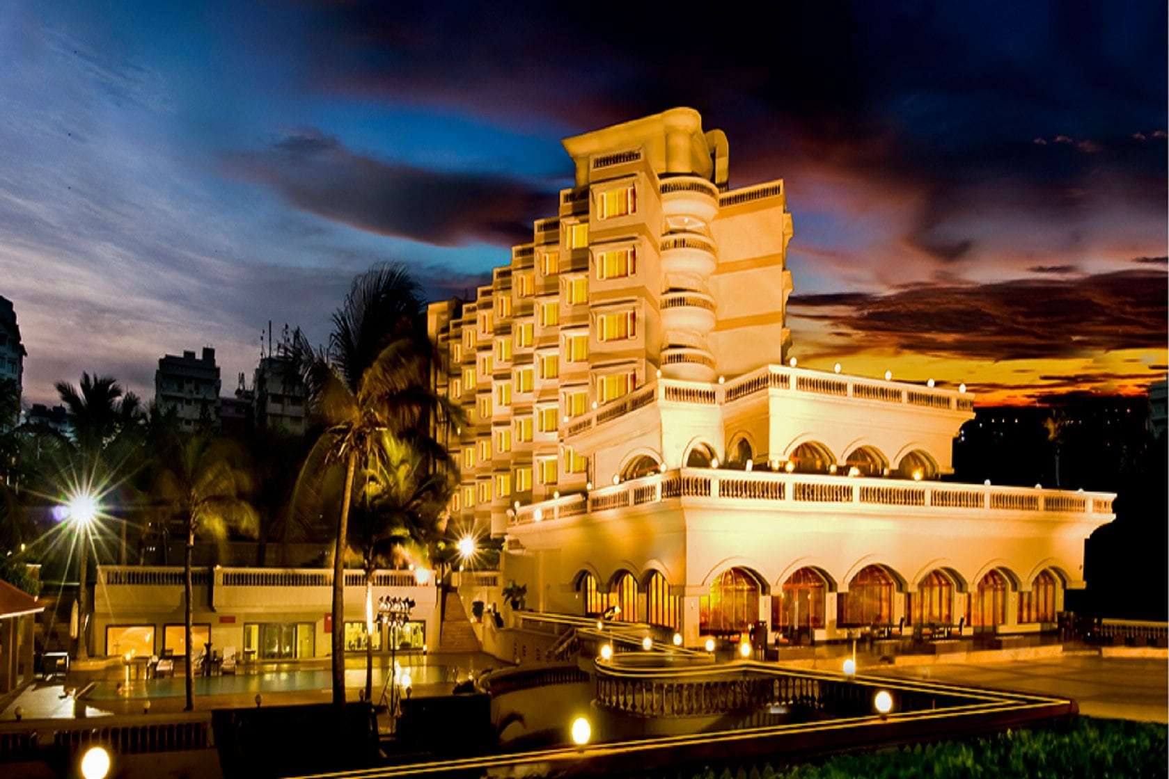 Exterior view of the resort