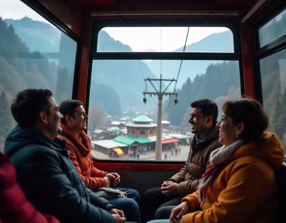 Enjoy an amazing time with your friends and family in the well-maintained cabins of the Gondola.