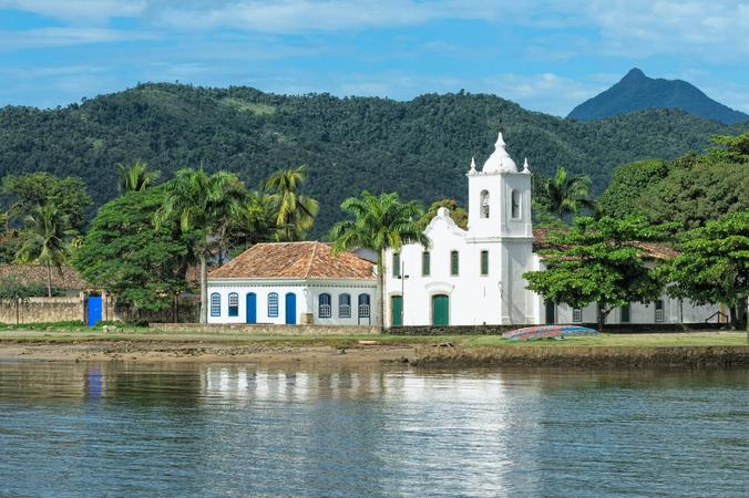 Capela Nossa Senhora das Dores, Paraty, Brazil