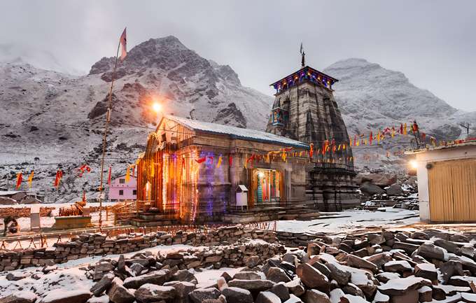 Seek blessings at the sacred Kedarnath Temple