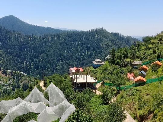 Mountain View Camping In Narkanda Image