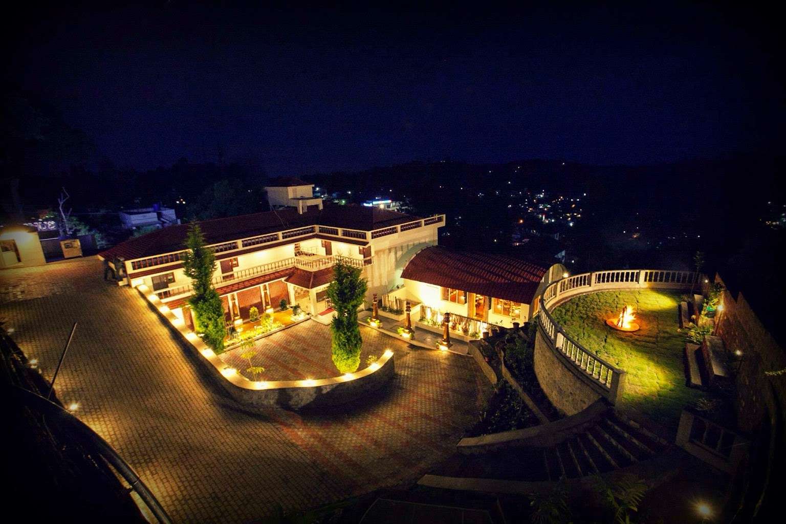 Exterior view of the property