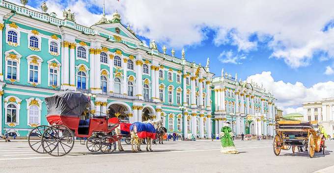 Visit State Hermitage Museum at St. Petersburg