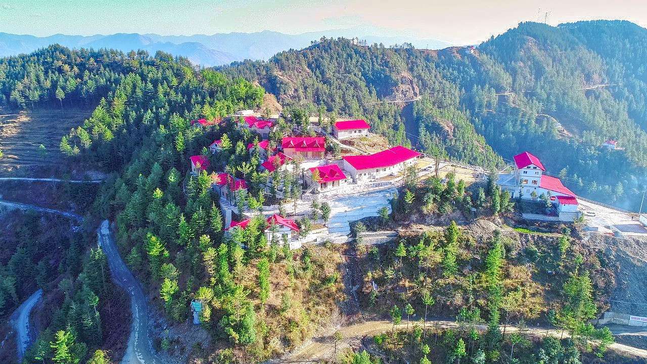 Aerial View of the Resort