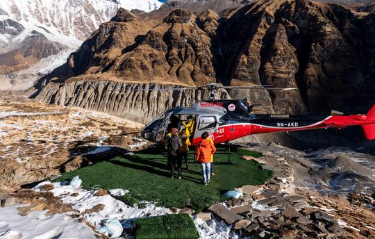 Annapurna Base Camp Helicopter Tour Image