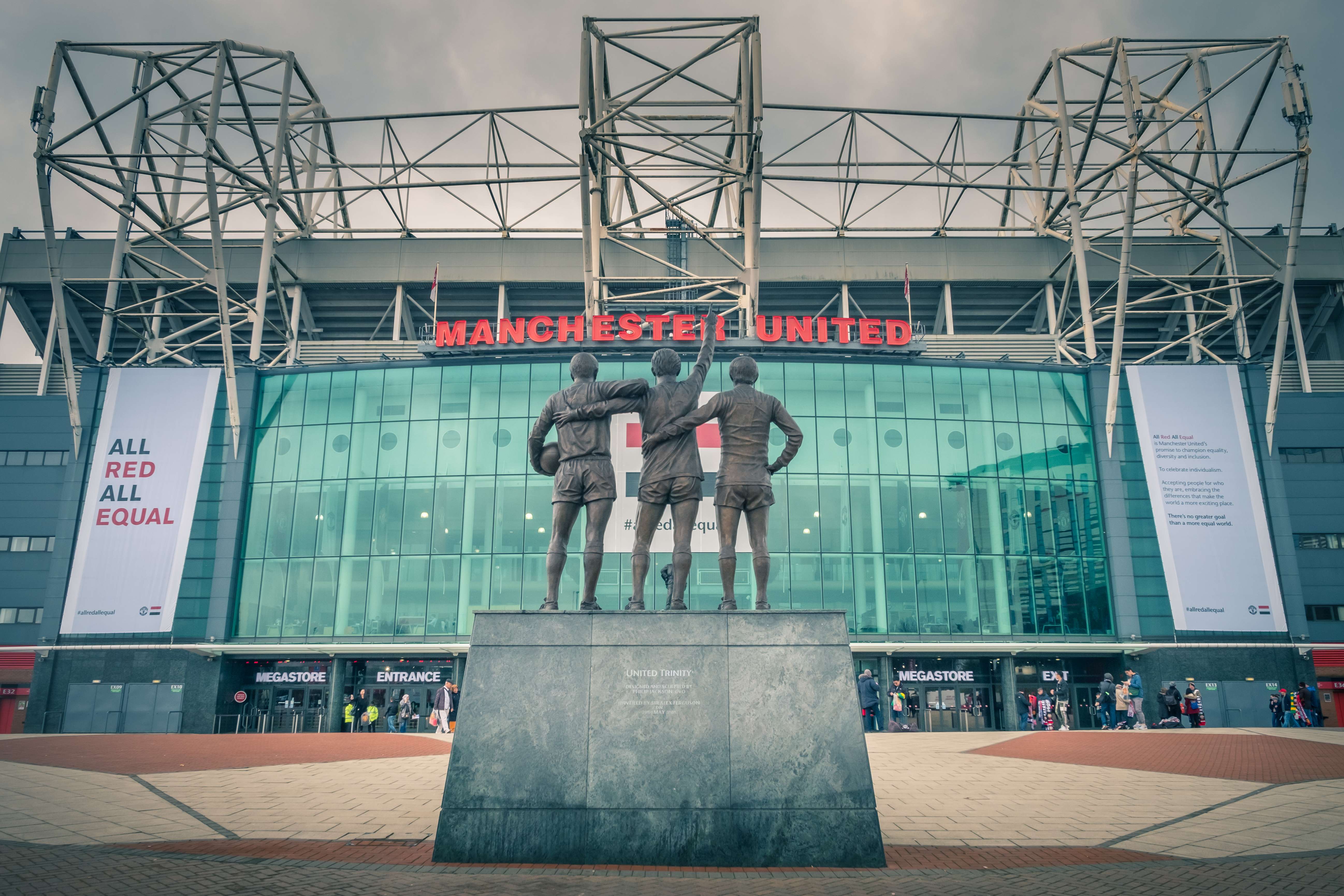 Welcome to the Old Trafford Stadium 
