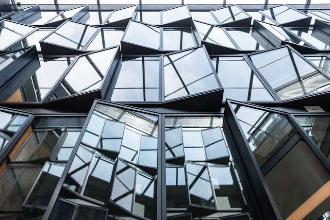 Observe the incredible architecture as you walk through the Turbopass at the museum