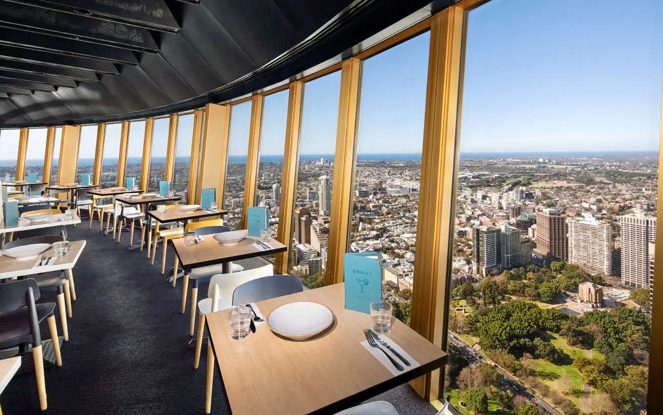 Buffet at Sydney Tower- The Revolving Restaurant