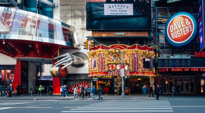 Visit the Madame Tussauds New York and see wax statues of your favorite celebrities