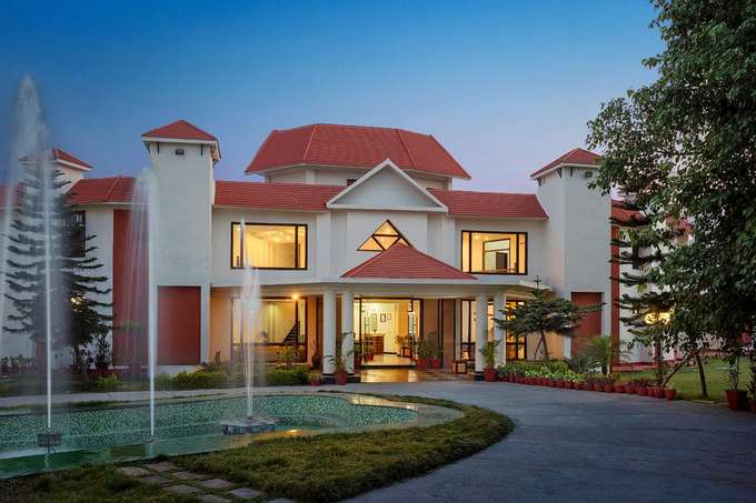 Exterior view of the resort