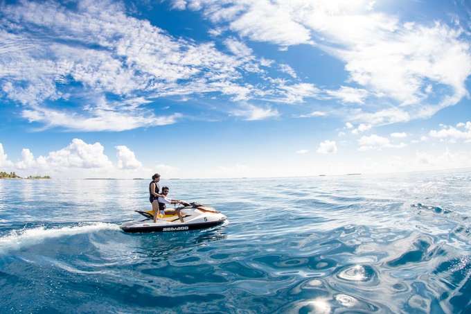 Honeymoon Delight With Water Sports