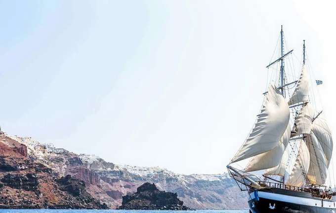 Santorini Volcanic Islands Cruise with Dinner Book Now