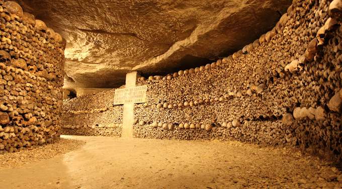 See the fascinating Catacombs of the City of Lights