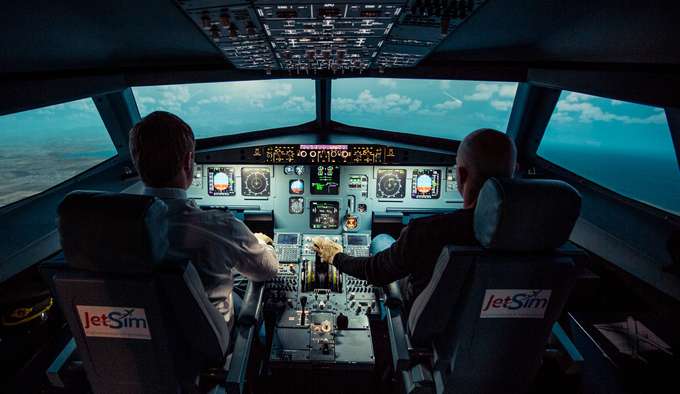 Experience the thrill of piloting a real Airbus A320