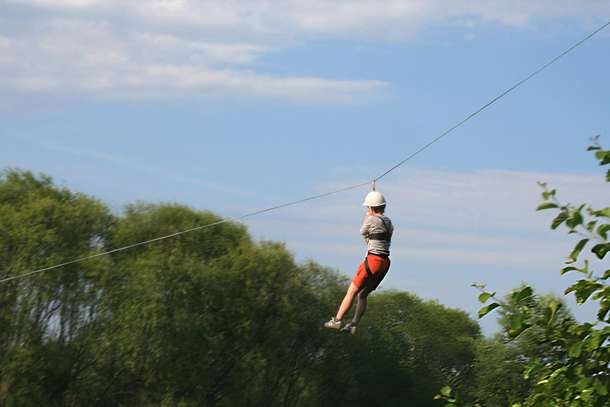 Soar high and feel the thrill of ziplining adventure