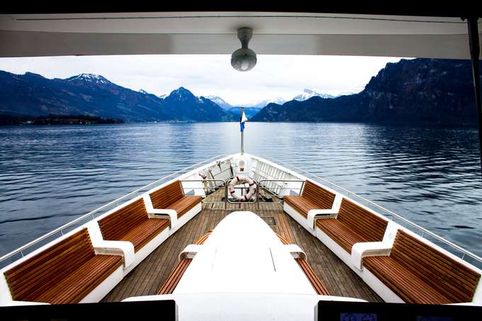 View from the Captain's perspective