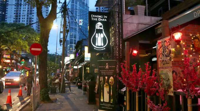 Visit Dining in the Dark in Kuala Lumpur for a memorable dinner