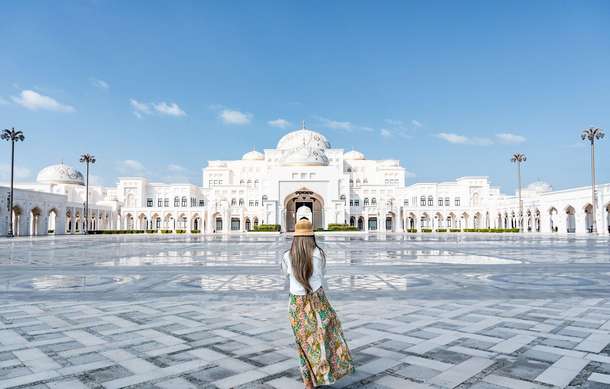 Marvel at Qasr Al Watan, The Palace of the Nation in Abu Dhabi